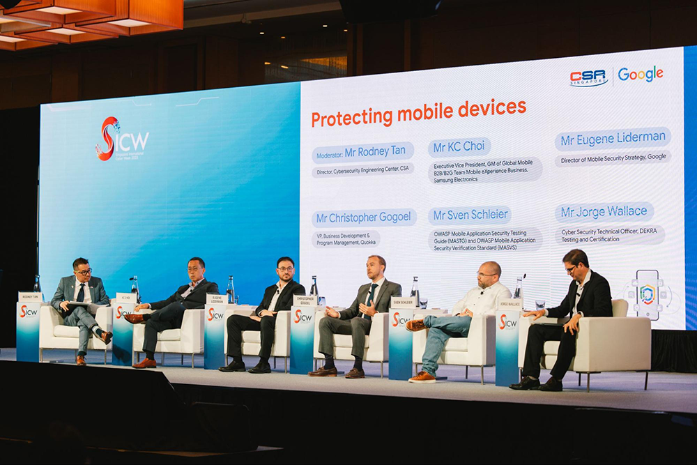 Scams and Mobile Security: Recap from Singapore International Cyber Week 2023