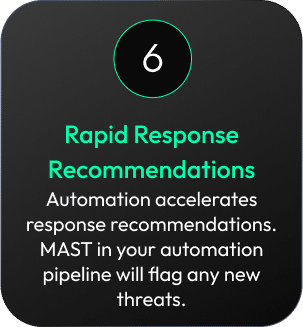 Rapid response recommendations